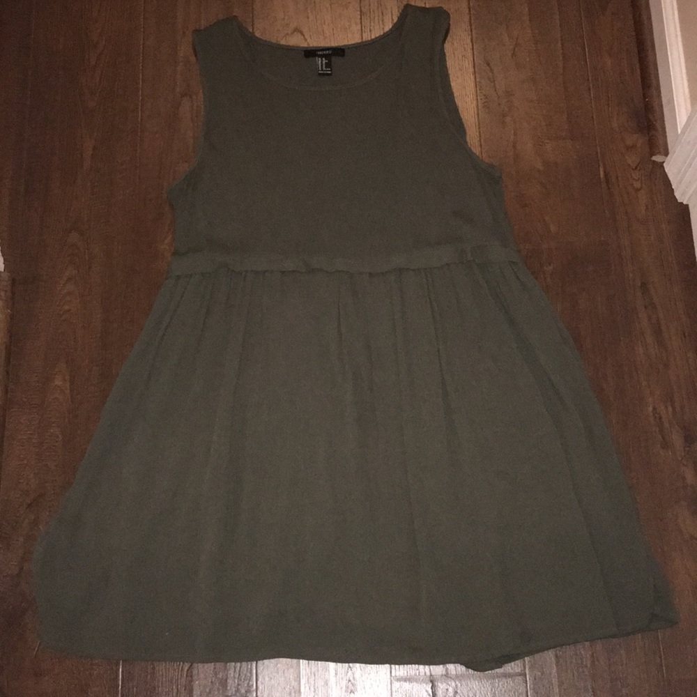Forever 21 dress. Green
